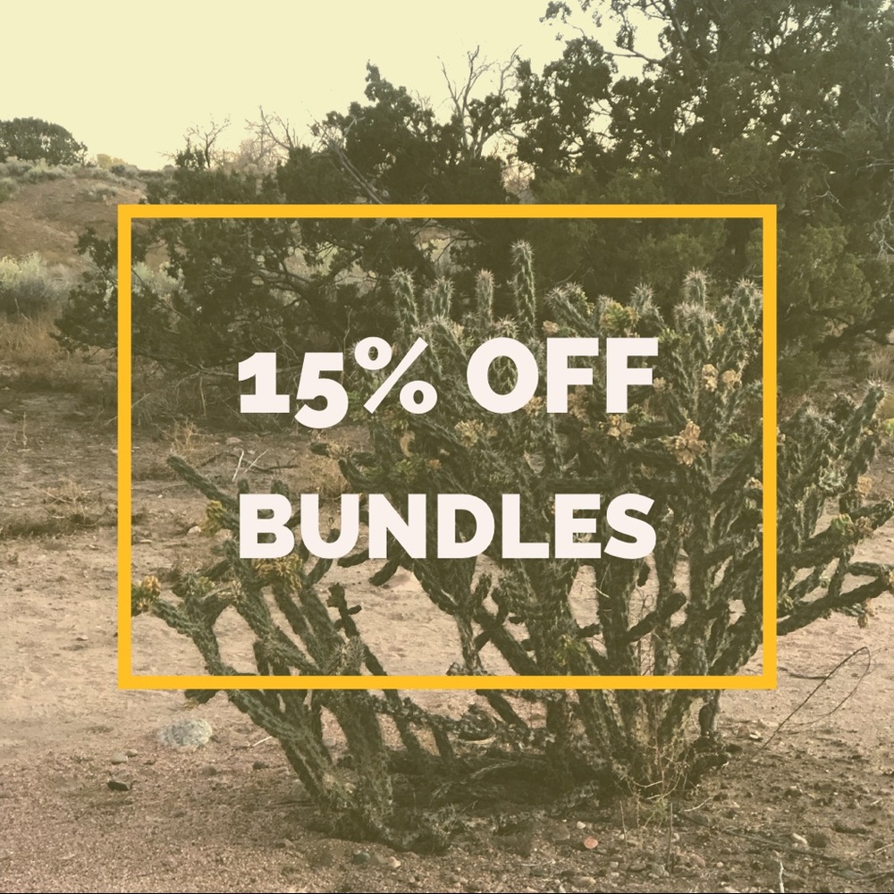 Bundles enjoy 15% off!